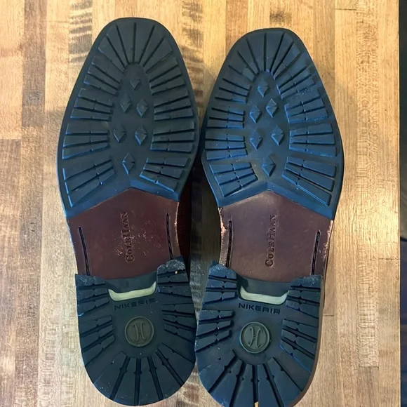 Cole Haan Brown Leather Oxfords 10.5 Mens - Picture 3 of 3